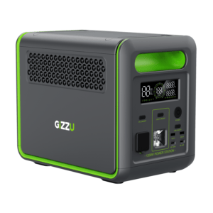 Gizzu HERO MAX 1024WH/1000W UPS Power Station With App image 2