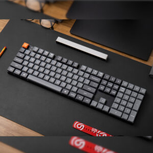 Keychron K5 Max QMK/VIA Full-sized Wireless Custom Mechanical Keyboard | RED Switches image 4