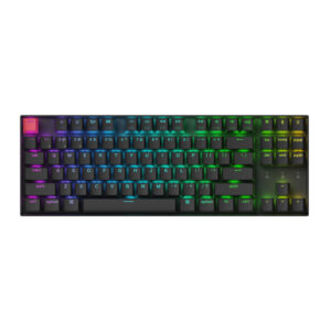 Keychron K8 QMK 80% TKL Wireless Mechanical Keyboard V2 Red Switches - Black image 2