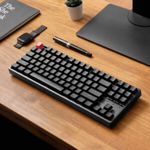 Keychron K8 QMK 80% TKL Wireless Mechanical Keyboard V2 Red Switches - Black image 5