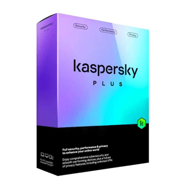 Kaspersky Plus 2-year 1-Device Internet Security License KL10429DADS - ESD