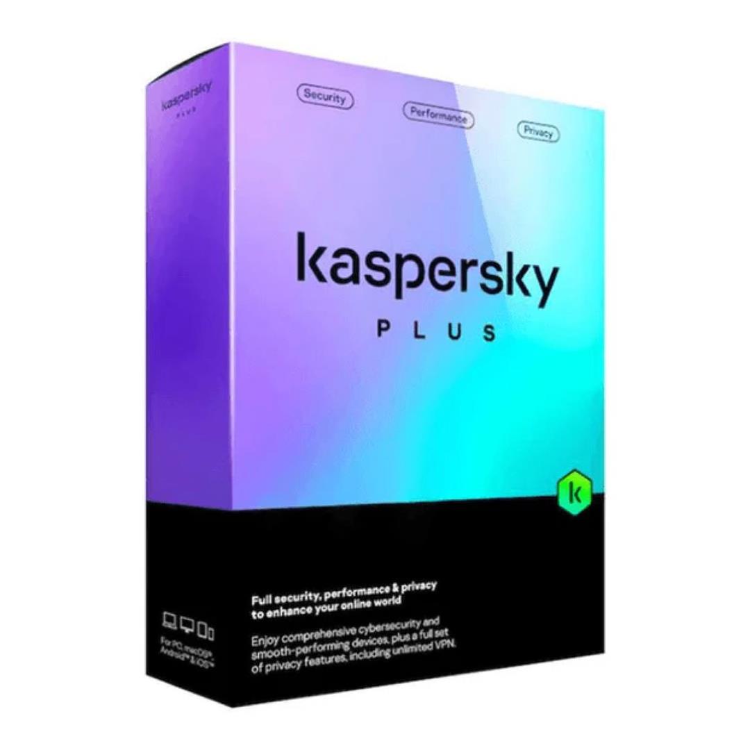 Kaspersky Plus 10-Device 1 year Base Download Pack - South African Edition