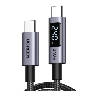 UGREEN 240W USB Type-C Cable with LED Display 1M image 1