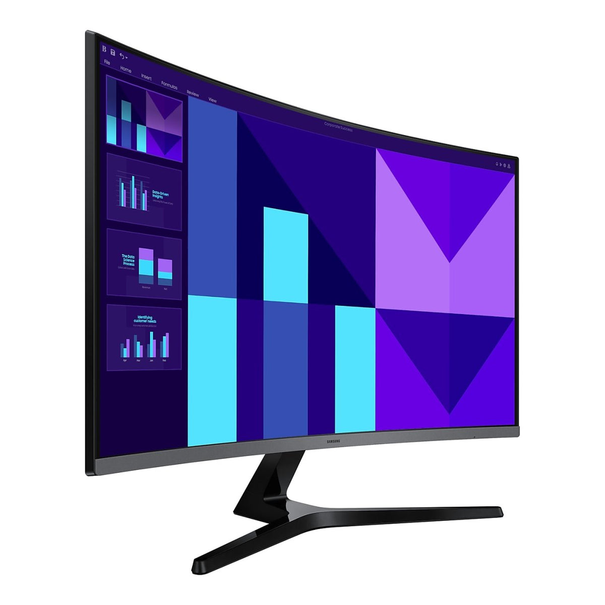 Samsung Essential S3 S39GD 32-inch 1920 x 1080p FHD 16:9 100Hz 4ms LED VA Curved Monitor LS32D390GAUXEN image 5
