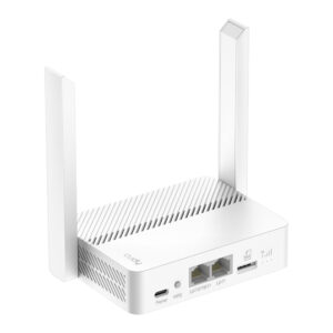 Cudy LT300 4G LTE N300 Wi-Fi Router - White image 4