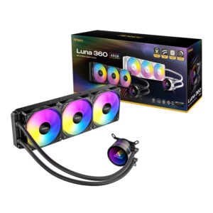 Antec Luna 360 ARGB CPU Liquid Cooler - Black image 7