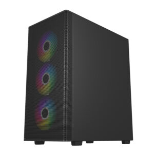 FSP M220 ATX Mid Tower Gaming Chassis - Black image 3