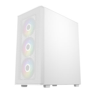 FSP M220 ATX Mid Tower Gaming Chassis - White image 5