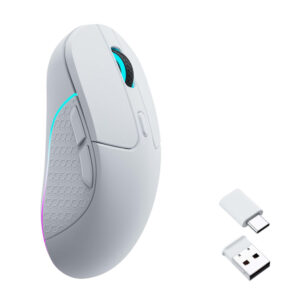 Keychron M3 RGB Wireless Optical Mouse - White image 2