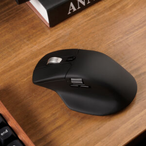 Keychron M6 30000 DPI Wireless Silent Mouse - Black (BT/2.4GHz/Wired) image 6