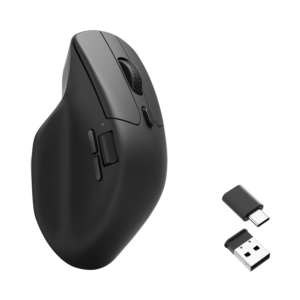 Keychron M6S-B72 1K Wireless Mouse (BT/2.4GHz/Wired) - Black image 7