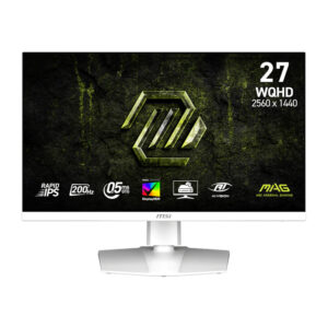 MSI MAG 274QRFW E20 27-inch 2560 x 1440p WQHD 16:9 200Hz 0.5ms LED IPS Gaming Monitor image 1