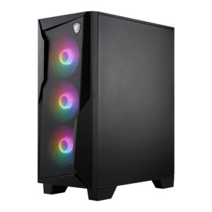 MSI MAG FORGE 130A Airflow ATX Gaming Chassis - Black image 6