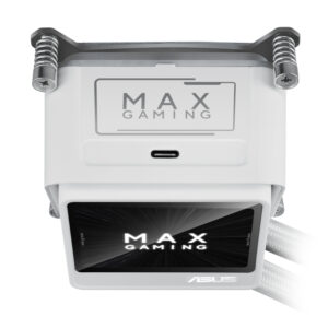 Asus MAX Gaming LC 360 ARGB LCD All-in-one CPU Liquid Cooler - White image 5