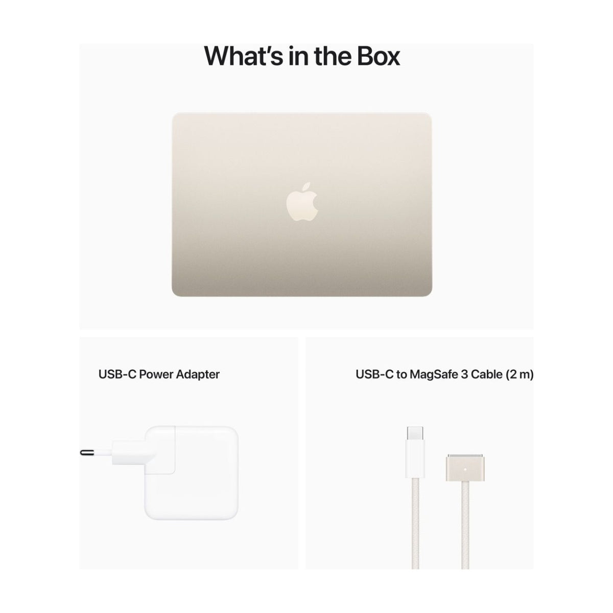 Apple MacBook Air 13.6-inch Retina Laptop - Apple M2 256GB SSD 16GB RAM macOS Starlight image 7