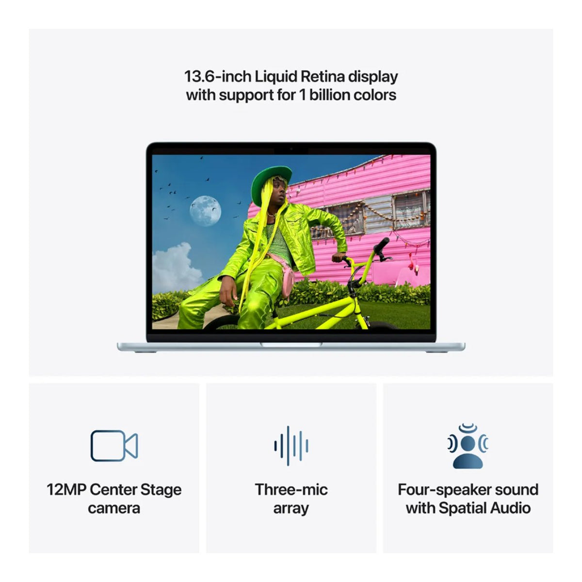 Apple MacBook Air 13.6-inch Retina Laptop - Apple M5 1TB SSD 24GB RAM macOS Sky Blue image 10