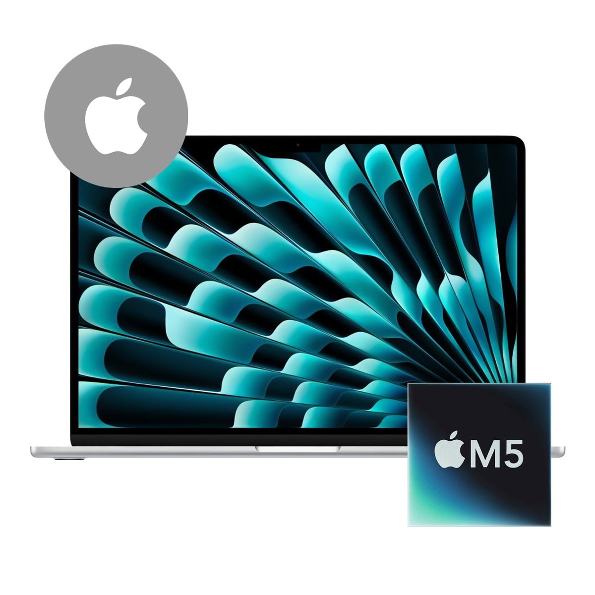 Apple MacBook Air 15.3-inch Retina Laptop - Apple M5 1TB SSD 24GB RAM macOS Silver image 2
