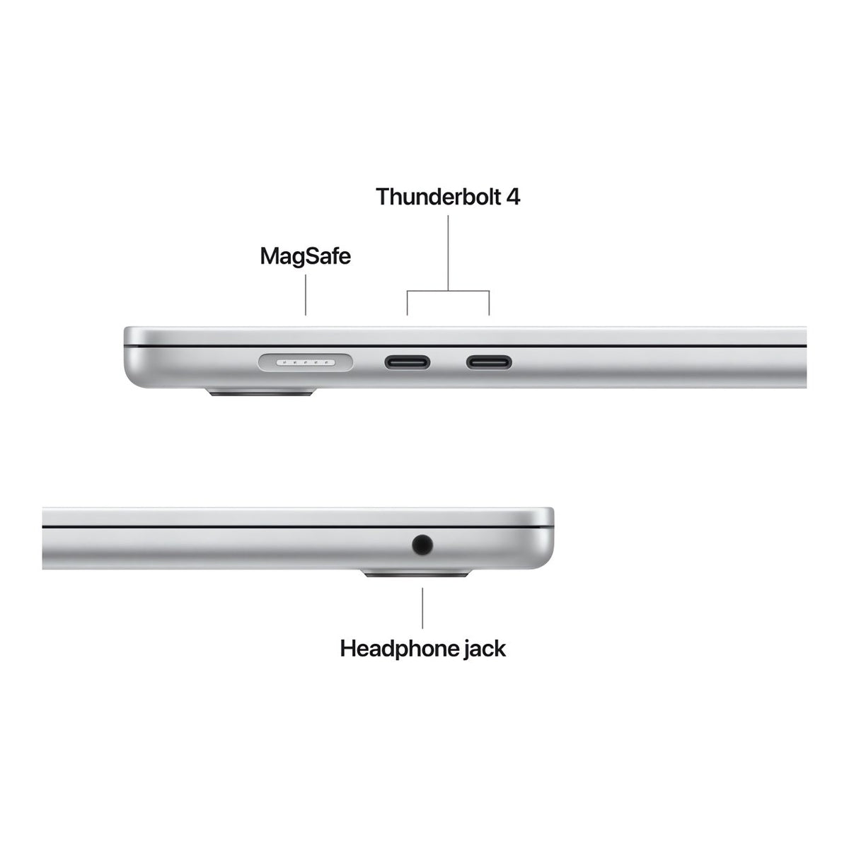 Apple MacBook Air 15.3-inch Retina Laptop - Apple M5 1TB SSD 24GB RAM macOS Silver image 4