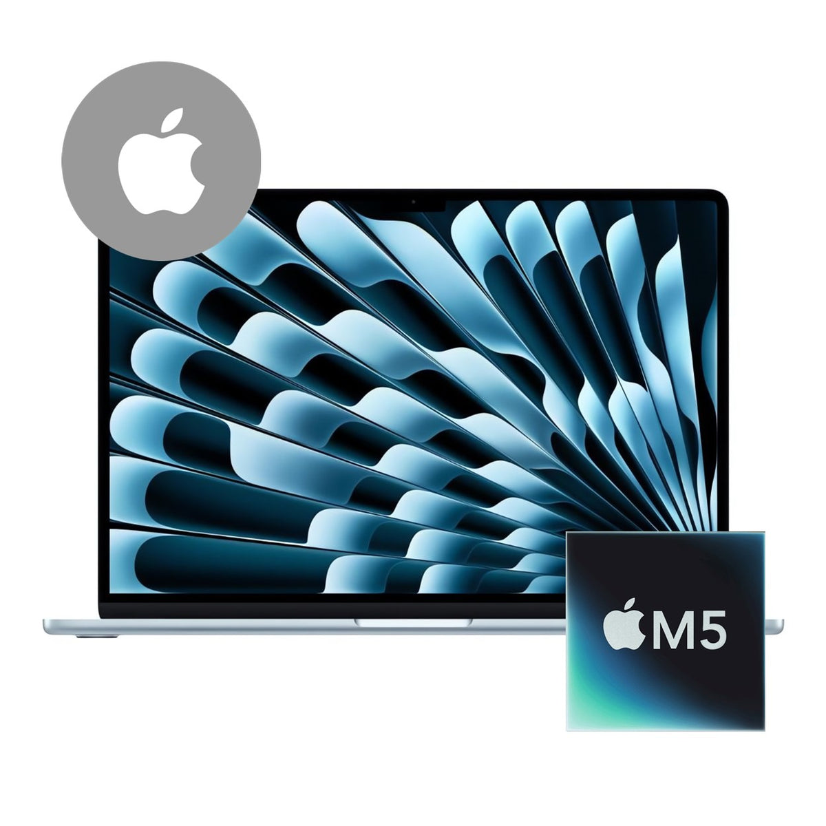 Apple MacBook Air 15.3-inch Retina Laptop - Apple M5 1TB SSD 16GB RAM macOS Sky Blue image 2