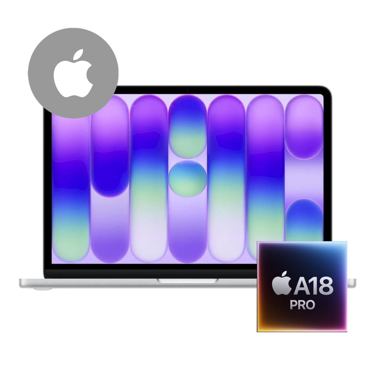 Apple MacBook Neo 13-inch Retina Laptop - Apple A18 Pro 512GB SSD 8GB RAM macOS Silver image 2