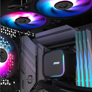 MSI MAG Coreliquid A13 240 AIO Liquid CPU Cooler - Black image 5
