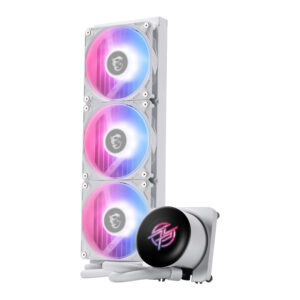 MSI MPG Coreliquid P13 360 AIO Liquid CPU Cooler - White image 3