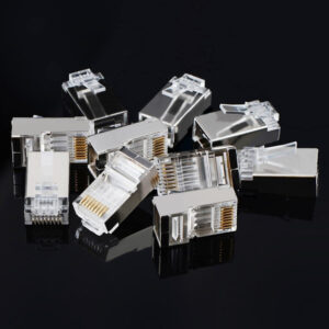 UGREEN NW111 RJ45 Cat6 Ethernet Network Head 100 Pack - Silver/Transparent image 5