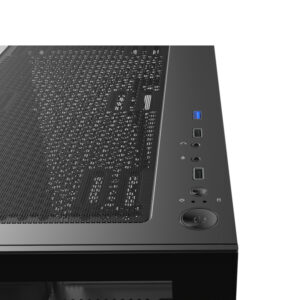 MSI PAG PANO M110A Micro-ATX Gaming Chassis – Black image 4