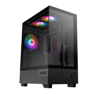 MSI PAG PANO M110A Micro-ATX Gaming Chassis – Black image 5