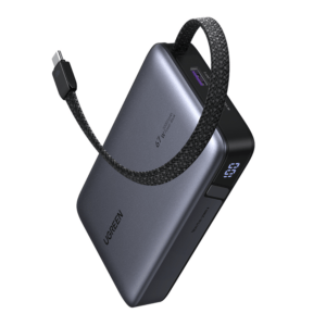 UGREEN 20000mAh 67W Nexode Power Bank with Built-in Cable image 1