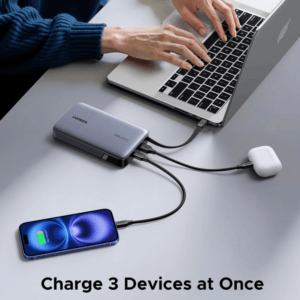 UGREEN Nexode 145W 20000mAh  Power Bank with built-in USB Type-C Cable image 5