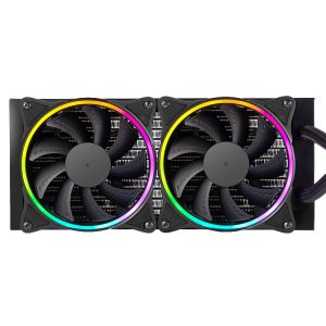 PCBuilder Hydro Chill 240MM AIO Liquid CPU Cooler ARGB image 3
