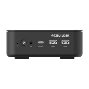 PCBuilder CUBE Intel Core 3-100U 12GB DDR5 512GB Windows 11 Pro Mini PC image 2