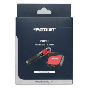 Patriot PDP31 500GB Type-C Portable SSD - Red / Black image 5