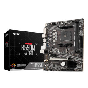 MSI B550M-A Pro AM4 M-ATX Motherboard image 1
