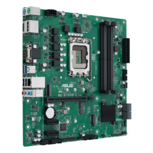 ASUS PRO B760M C CSM LGA 1700 M-ATX Motherboard image 3