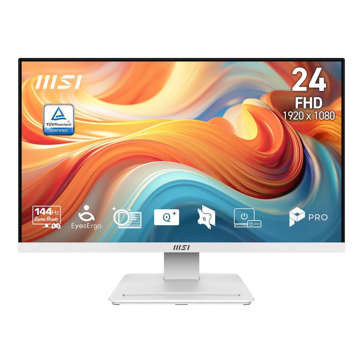 MSI Pro MP241W E14V 23.8-inch 1920 x 1080p FHD 16:9 144Hz 1ms LED VA Productivity Monitor image 2