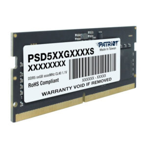 Patriot Signature Line DDR5 16GB 4800MHz Single Rank SODIMM Notebook Memory image 4