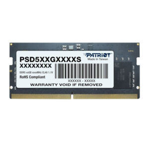 Patriot Signature Line 8GB 5600MHz DDR5 SODIMM Notebook Memory image 1