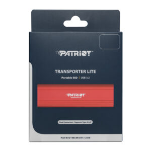 Patriot Transporter Lite 1TB USB3.2 Type-C External Portable SSD - Red image 5