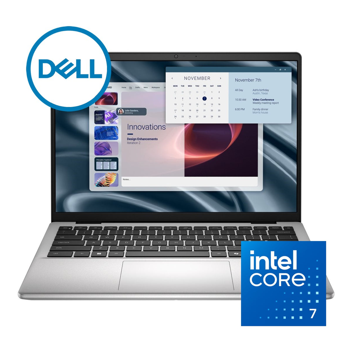 Dell Pro 14 Essential 14-inch FHD+ Laptop - Intel Core 7 150U 1TB SSD 16GB RAM Win 11 Home image 2