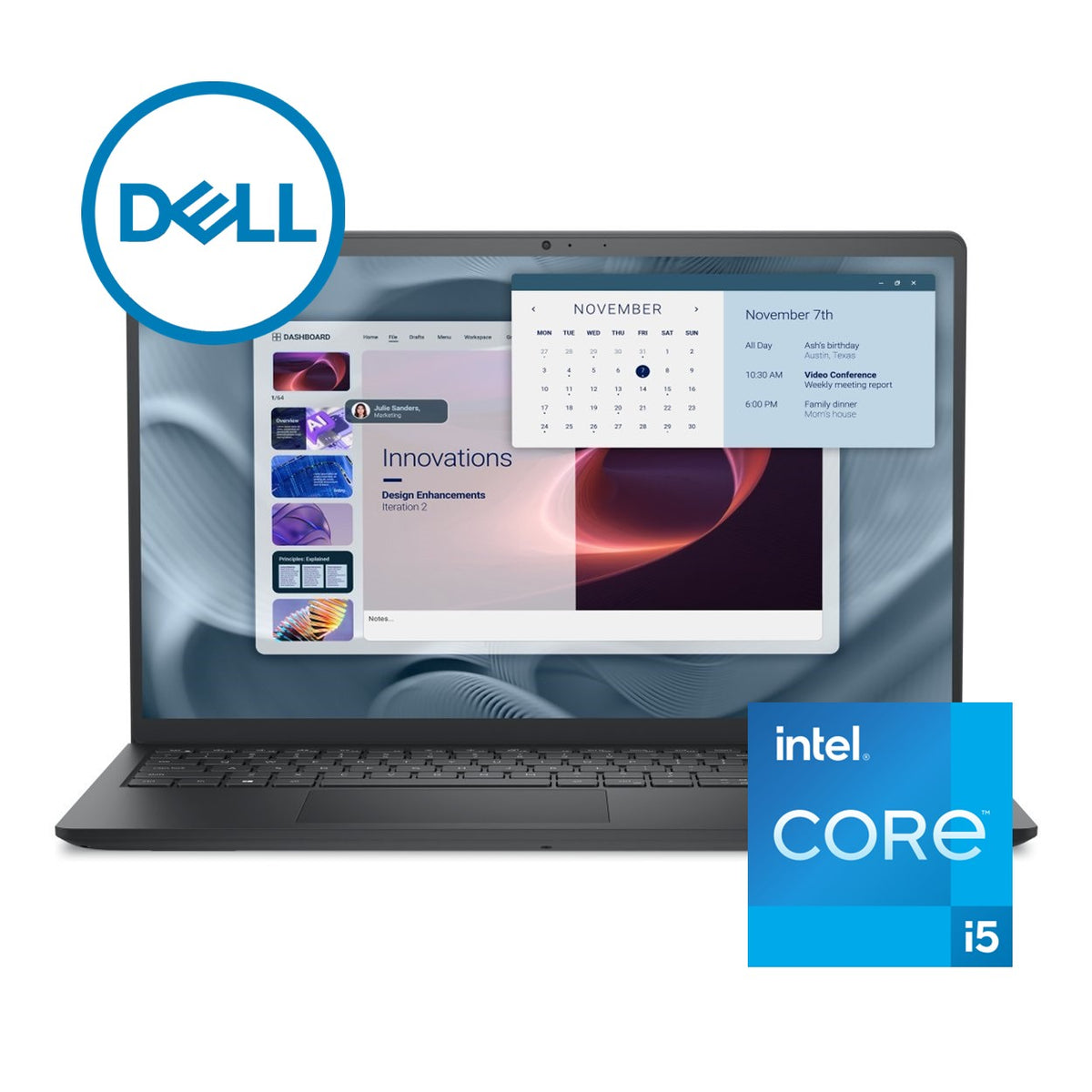 Dell Pro 15 Essential 15.6-inch FHD Laptop - Intel Core i5-1334U 512GB SSD 8GB RAM Win 11 Pro image 2