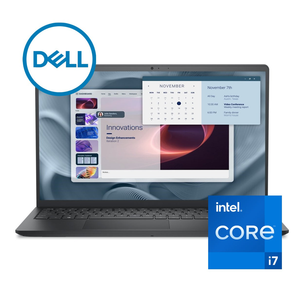 Dell Pro 15 Essential 15.6-inch FHD Laptop - Intel Core i7-1355U 1TB SSD 16GB RAM Win 11 Home image 2