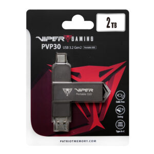 Patriot PVP30 2TB Duo Compact External Portable SSD image 5