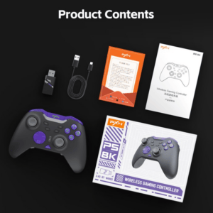 PXN P5 8K Wireless Gaming Controller - Black (PC/Switch/Android/iOS) image 7