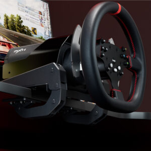 PXN V10 Ultra 270/900° 3.2nm Direct Drive USB Steering Wheel with Hall Effect Dual Pedals image 2