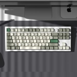 Keychron Q3 Max 80% Full Assembled Knob Red Switch Hot-Swap Gateron Jupiter RGB Wireless Keyboard - Shell White image 2