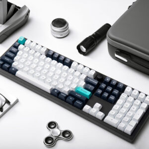 Keychron Q6 Max 100% Full Assembled Knob Red Switch Hot-Swap Gateron Jupiter RGB Wireless Keyboard - Black image 7