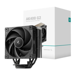 DeepCool AK400 G2 Dark 120mm CPU Air Cooler - Black image 1