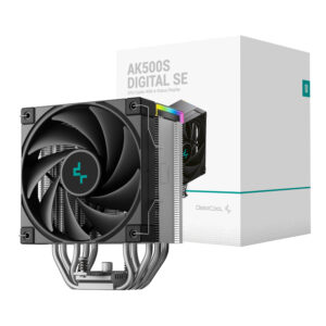 DeepCool AK500S Digital 120mm Air CPU Cooler - Black image 1